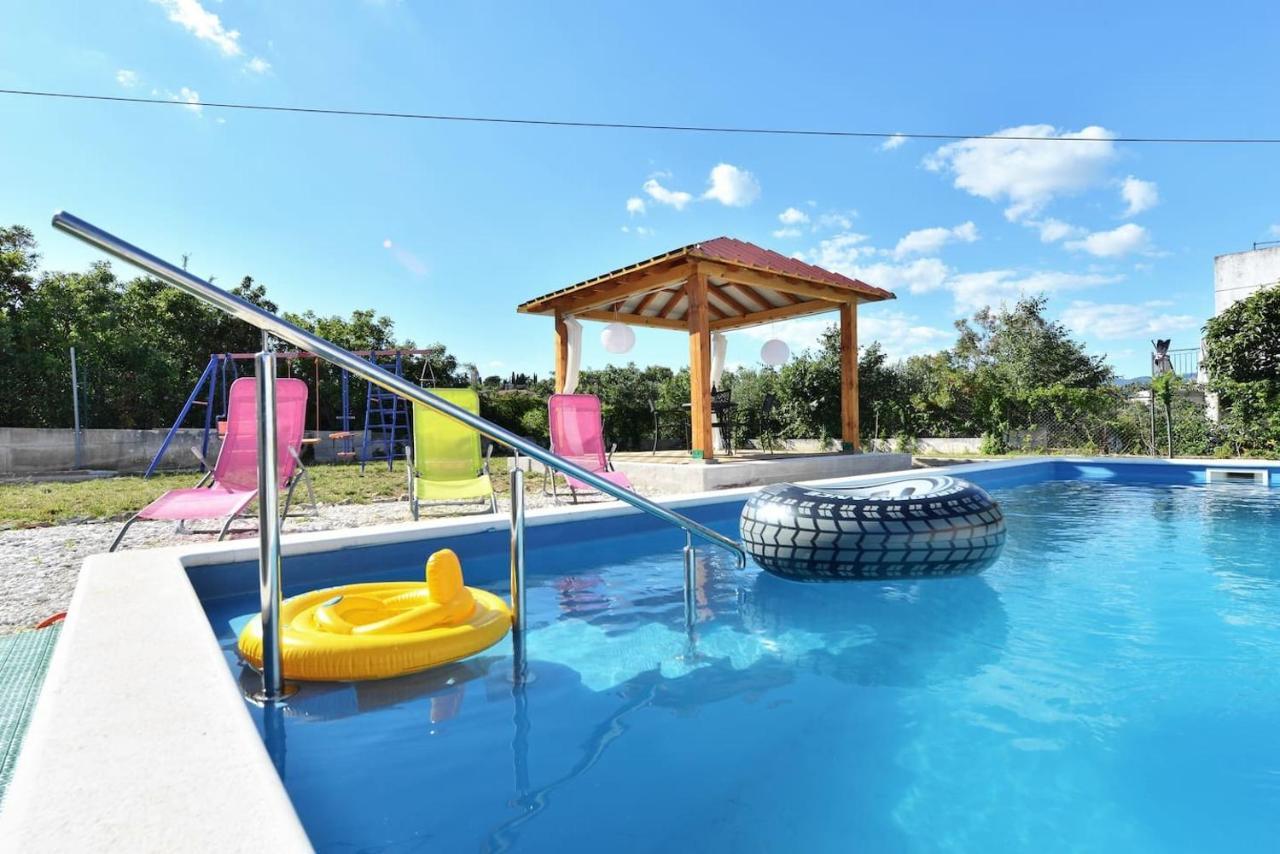 Holiday Home Nino With Amazing Swimming Pool Slatine Extérieur photo